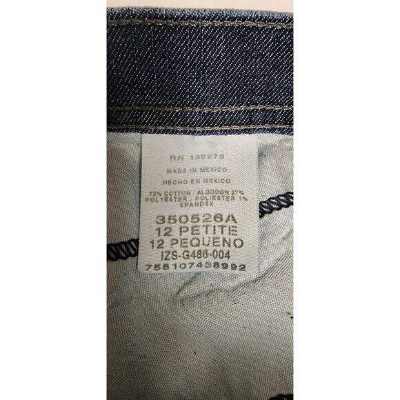 Lee Jeans Women’s 12P Blue Denim Classic Fit Straight Leg High Rise - Picture 8 of 8